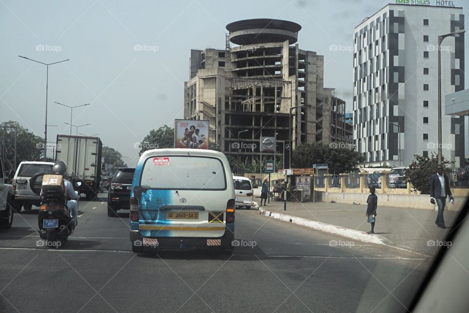 Ghana city life Accra 