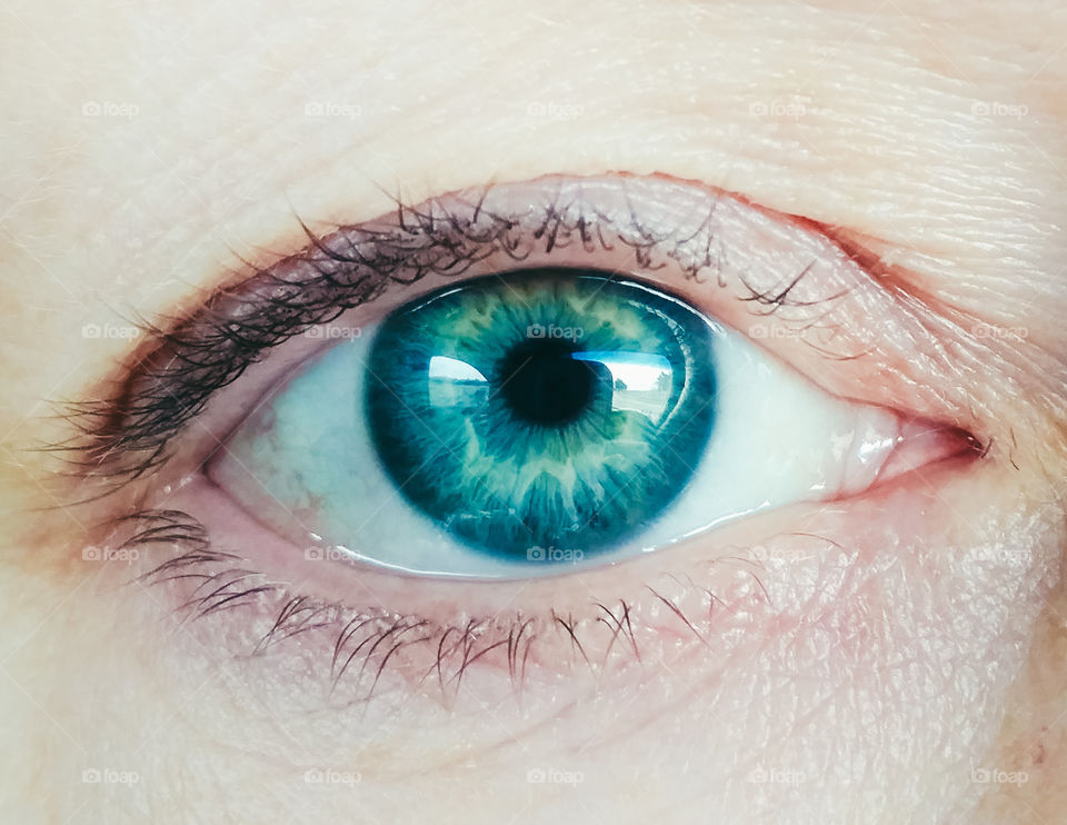 Eye close-up