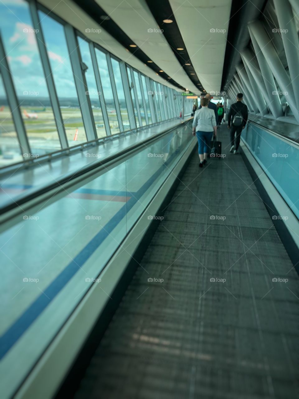 The anticipation of any trip begins with the lines one encounters.  It’s just how you view those lines that makes the difference.😉