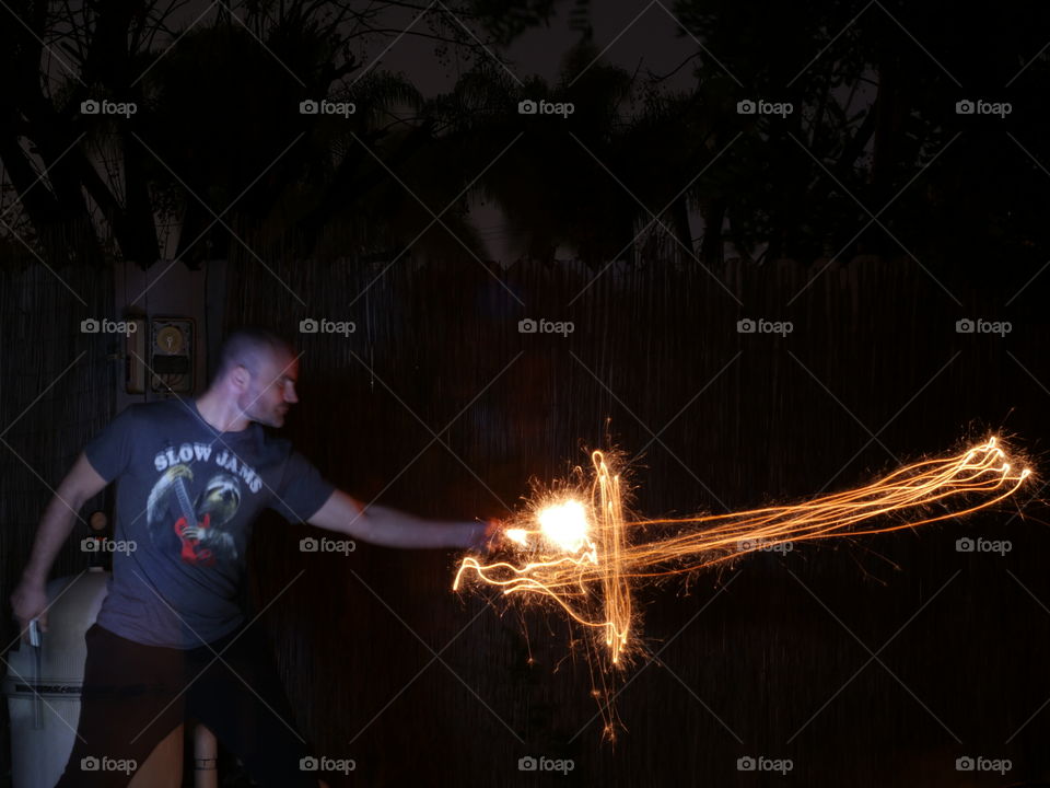 Light Painting - Sword