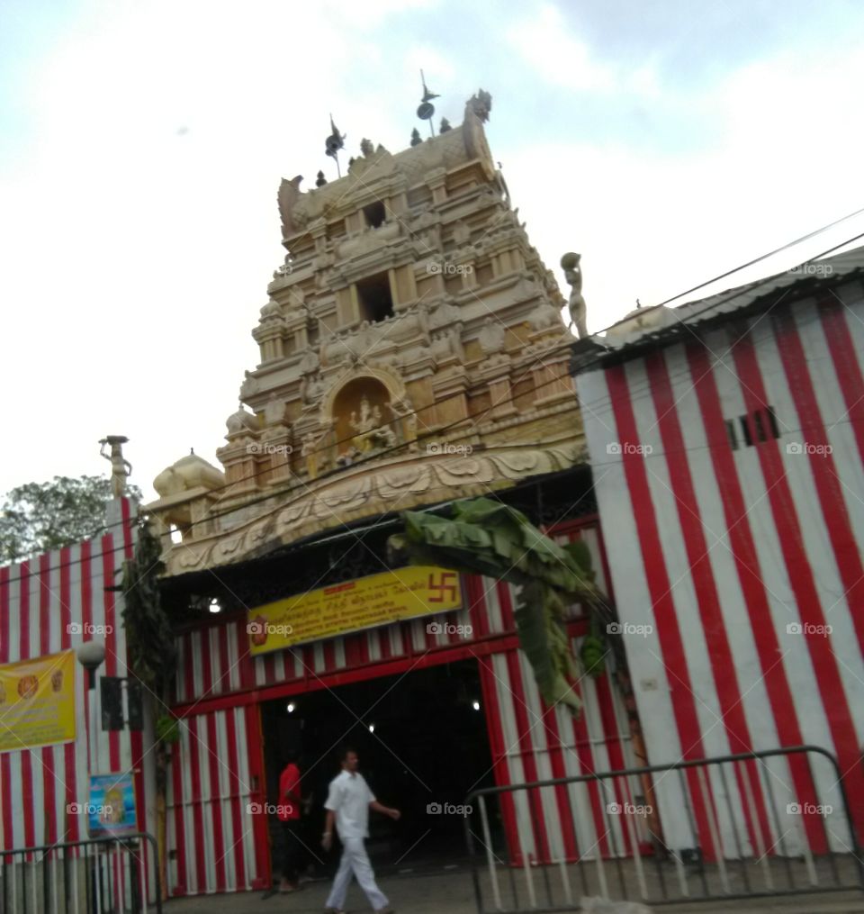 Tamils temple