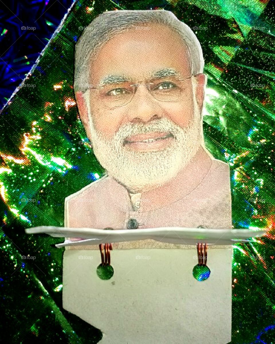 the face book of INDIAN Prime Minister NARENDRA MODI.  it's the first book entire the worldwide on him.