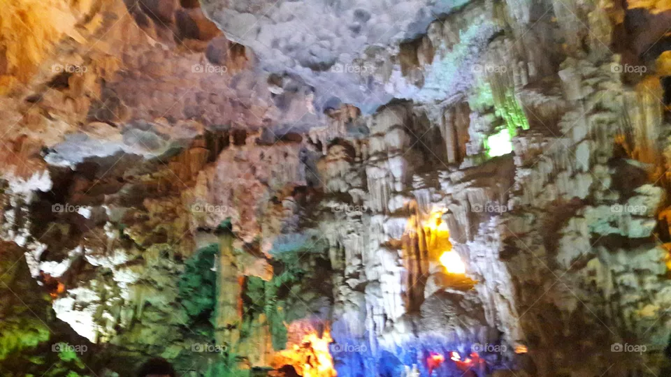 harbor and cave