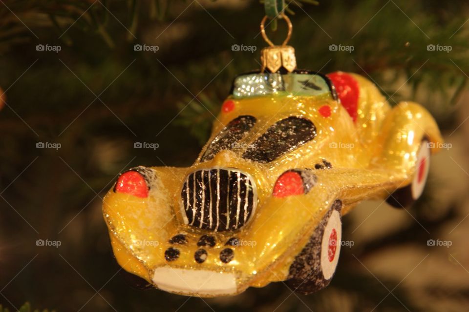 Christmas car