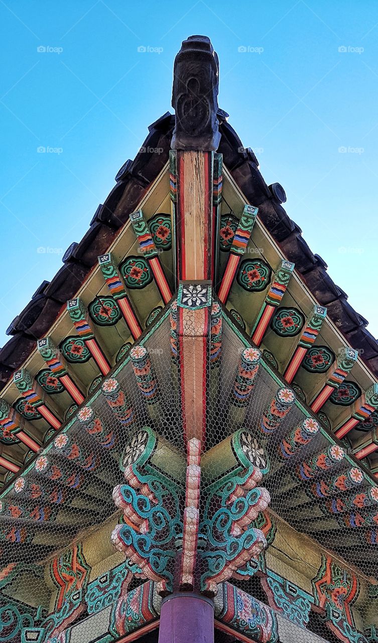 gyeongbokgung temple, seoul, south korea