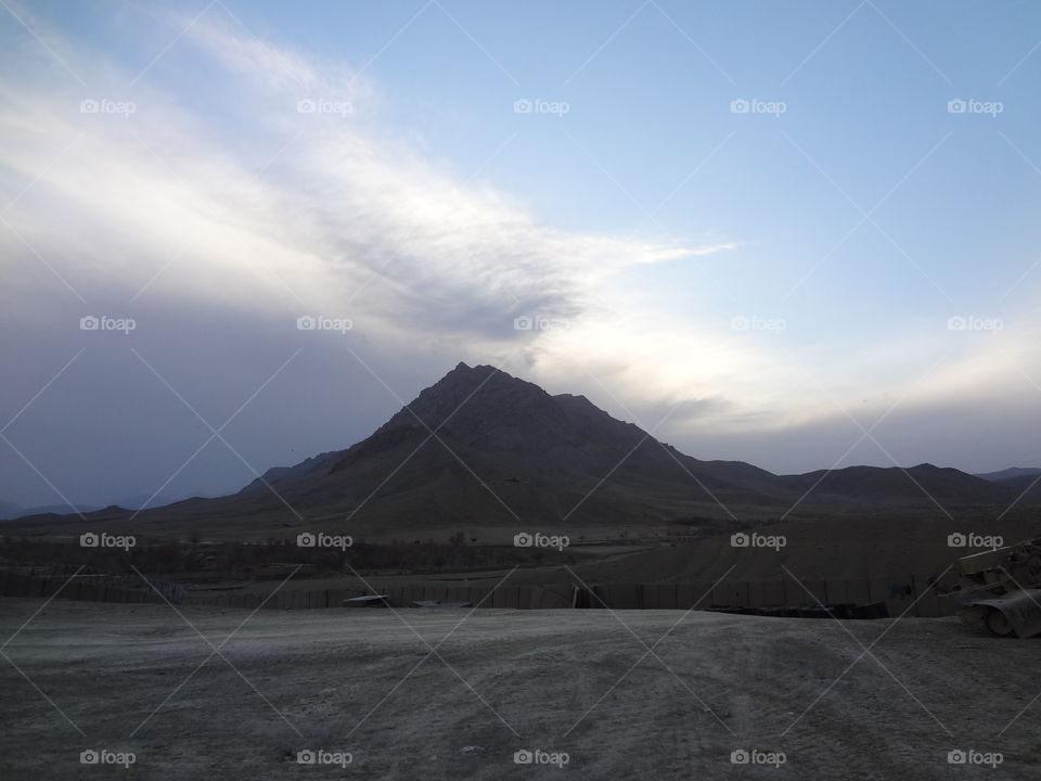 Afghan Mountain. This photo was taken during my deployment to Afghanistan in 2012-2013.