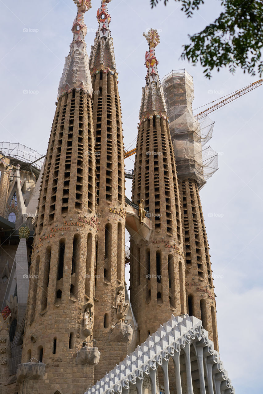 Torres de la Sagrada Familia 