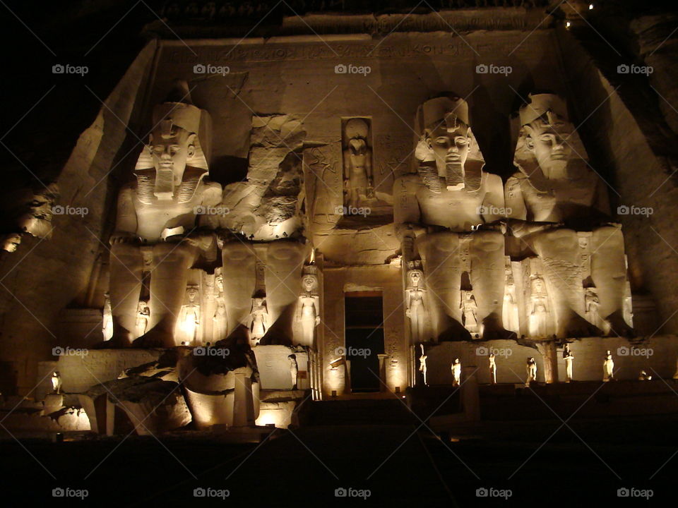 son et lumierre a abbou simbel