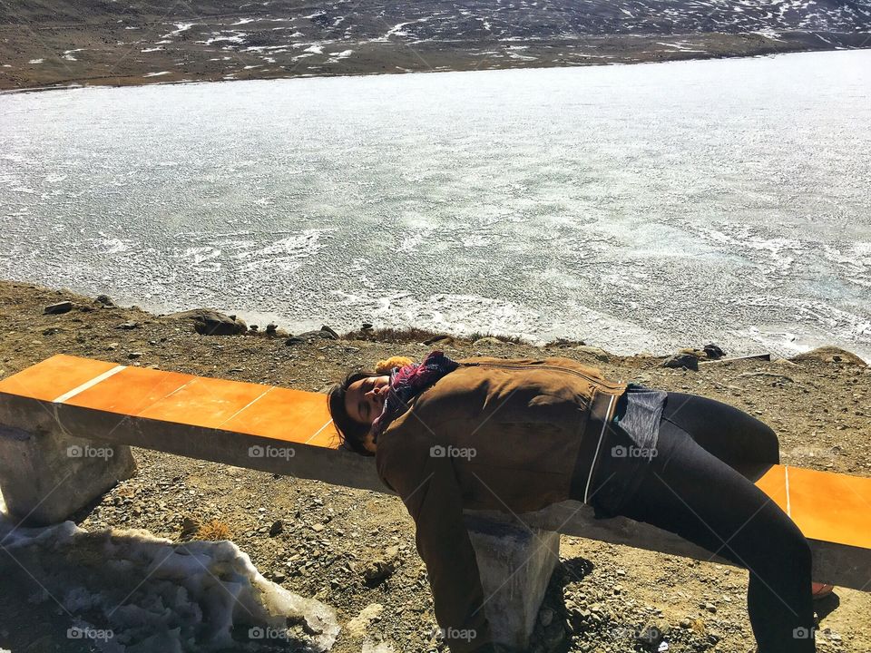 This is what running at 18000 feet does! 🤪