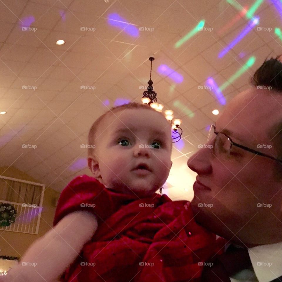 Dancing with Daddy.