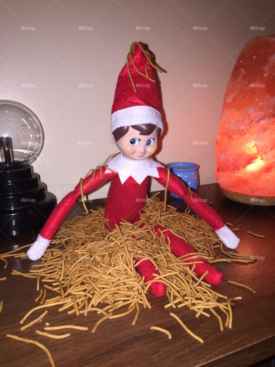 Elf Got Into Noodles