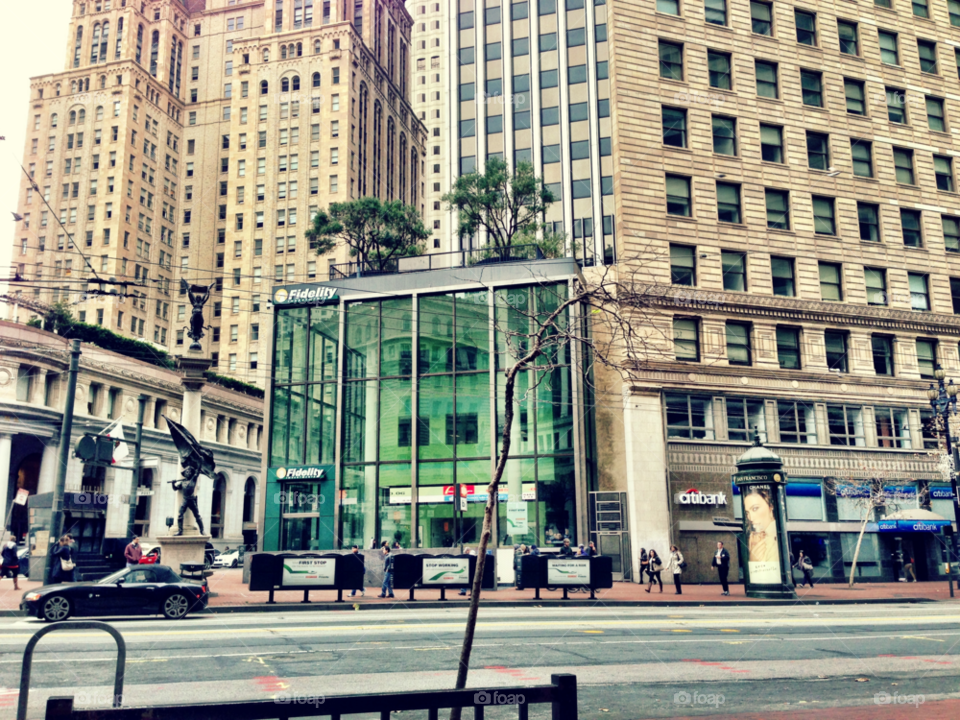 street people buildings san francisco by gene916