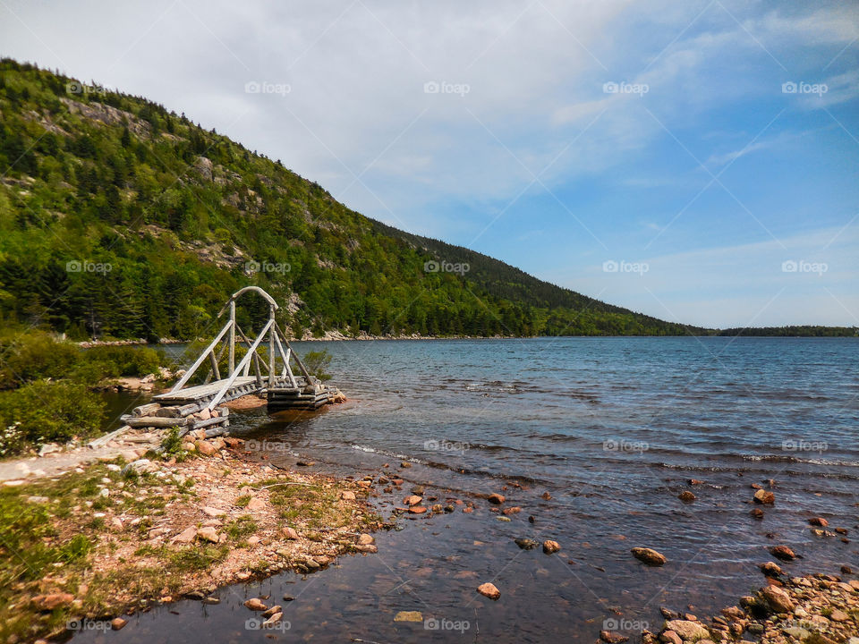 Jordan Pond bridge