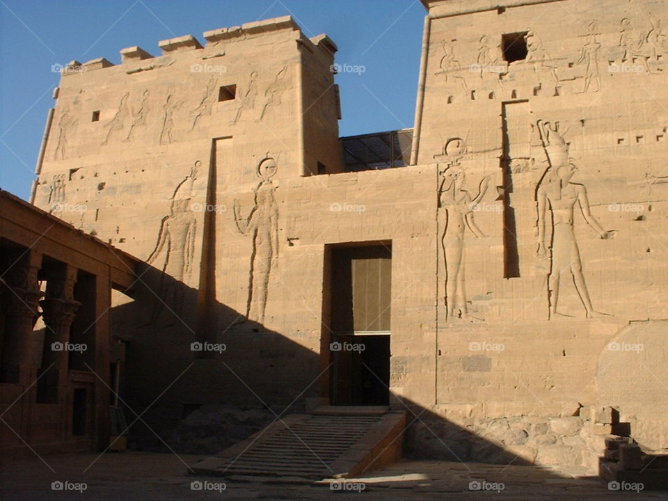 Egyptian temple 