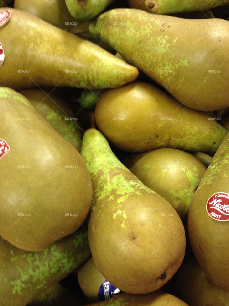 green fruit pears conferance by liselott