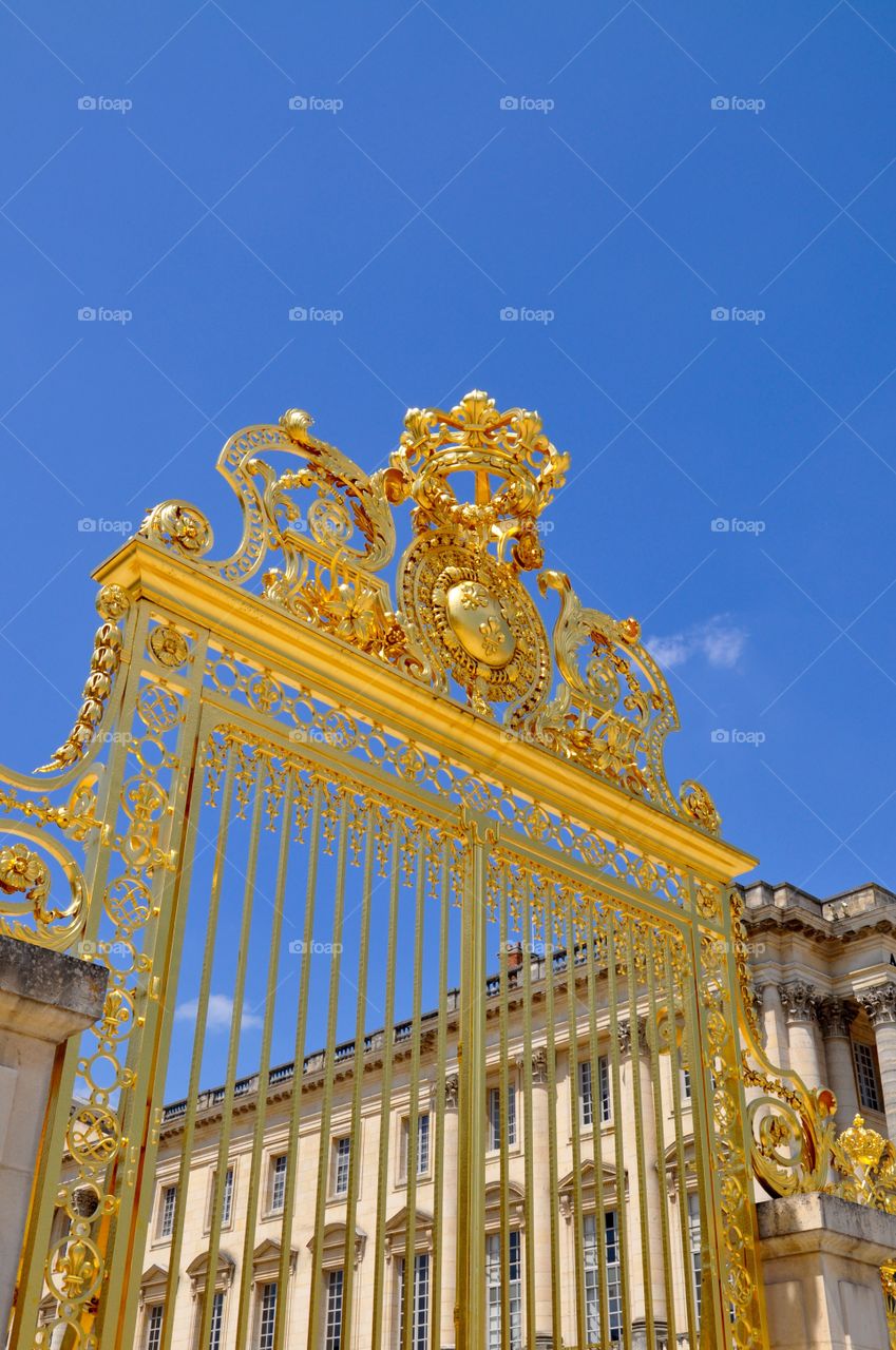 Golden gates of Versailles 