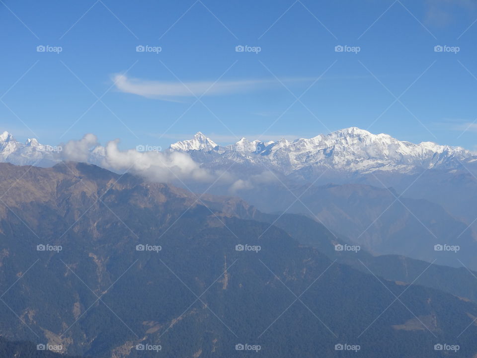 himalayan range view