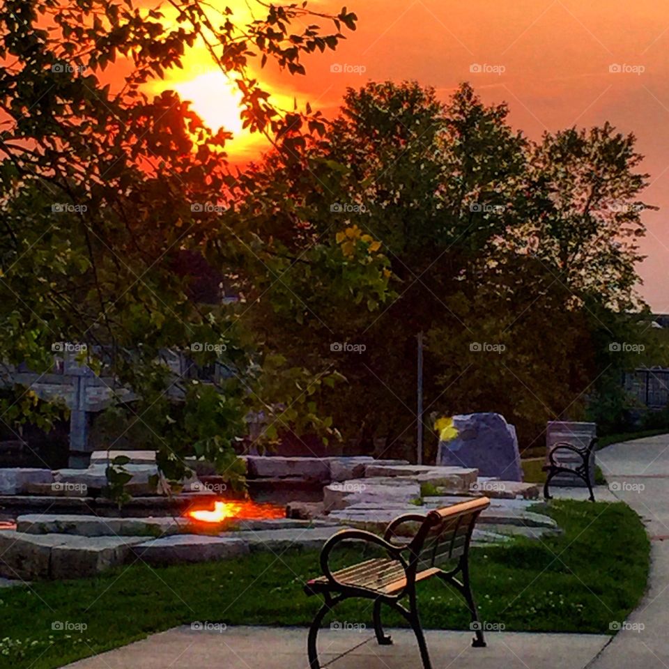 Sunset seating 