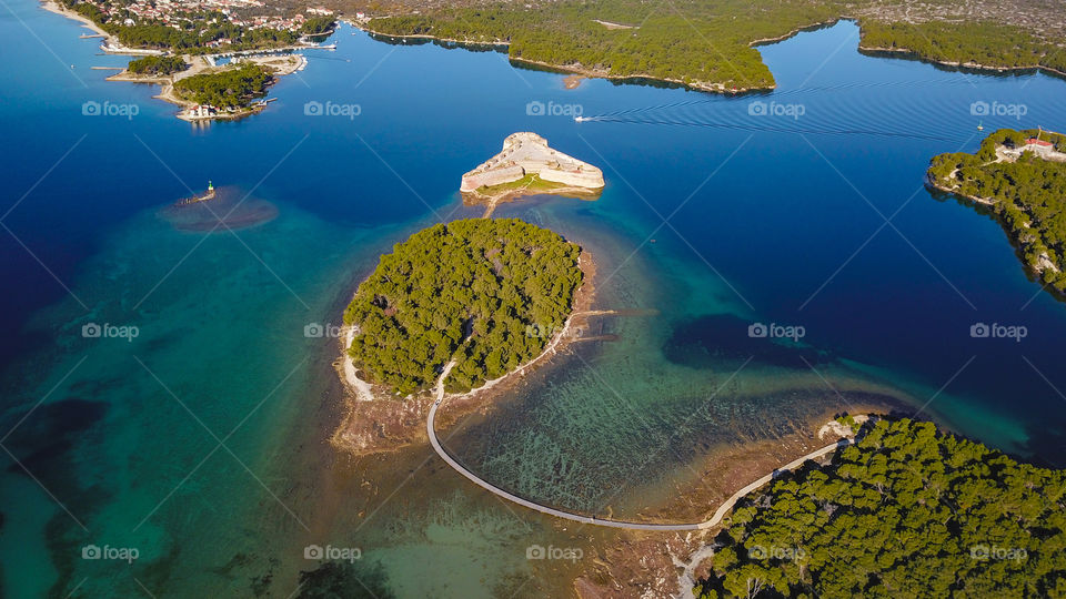 Nice view with à drone