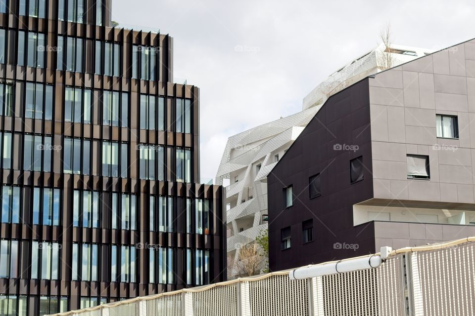 office building in the city