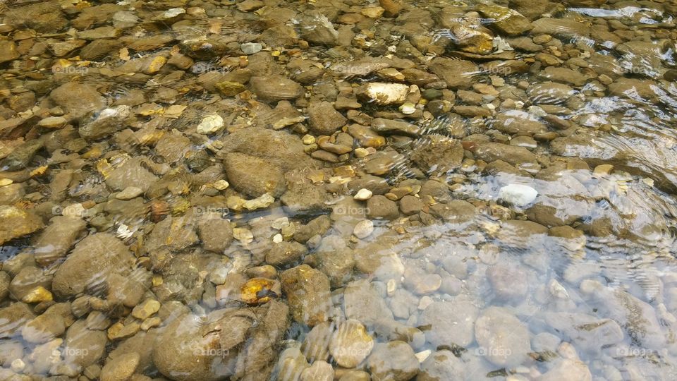 Stones in the river