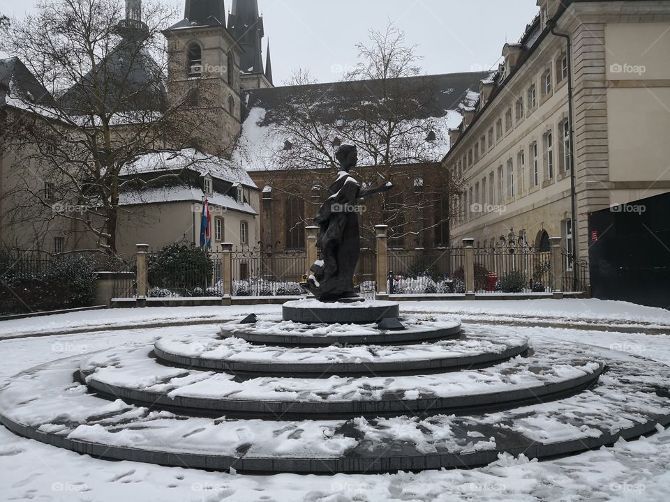 Statue, Luxembourg, Luxembourg