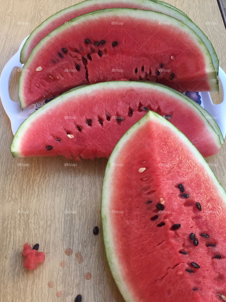 Арбузные дольки