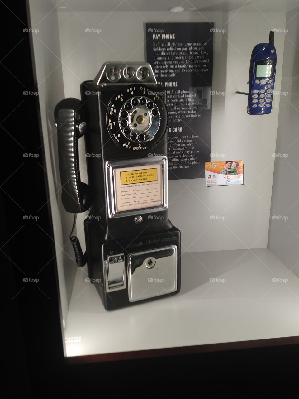 old fashioned telephone,