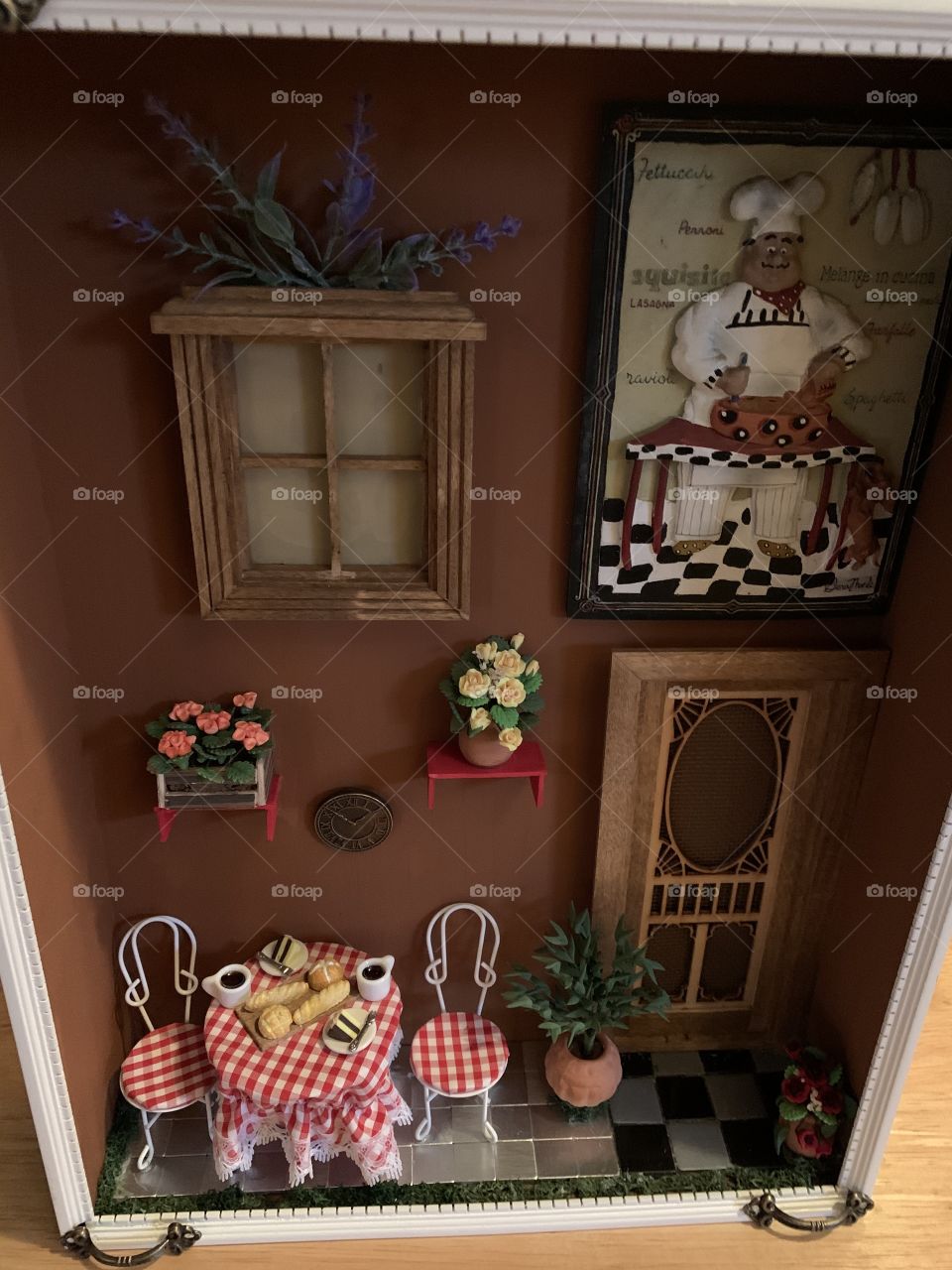 Little cafe I had so much fun making this one