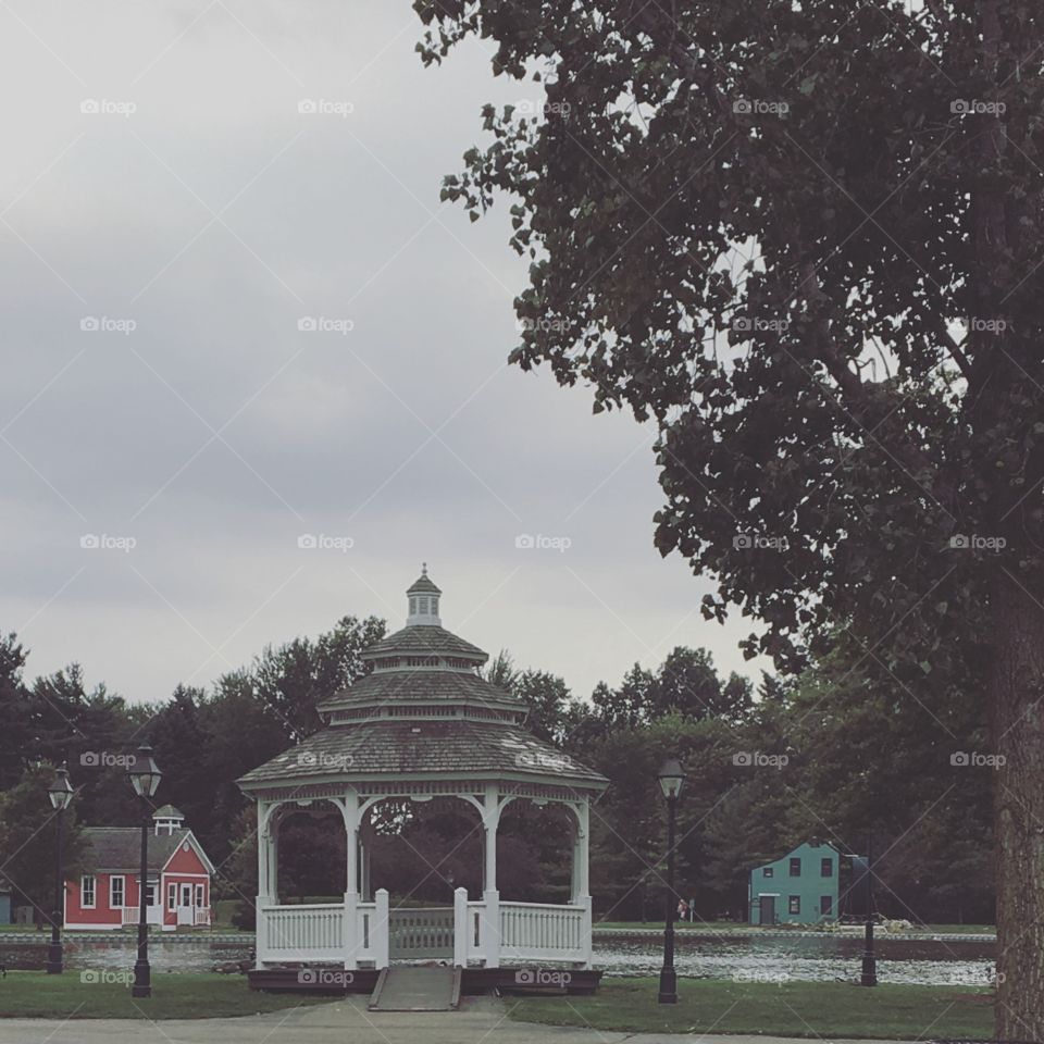 Gazebo in the park