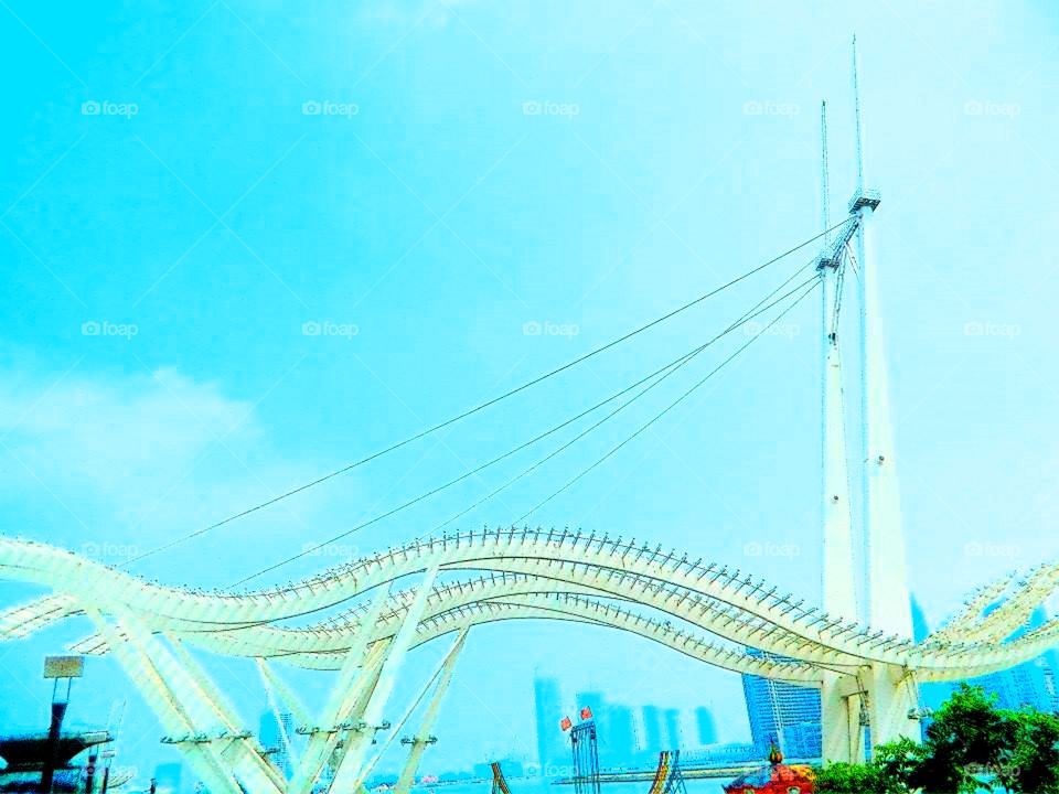 Tiajin, China Skyline