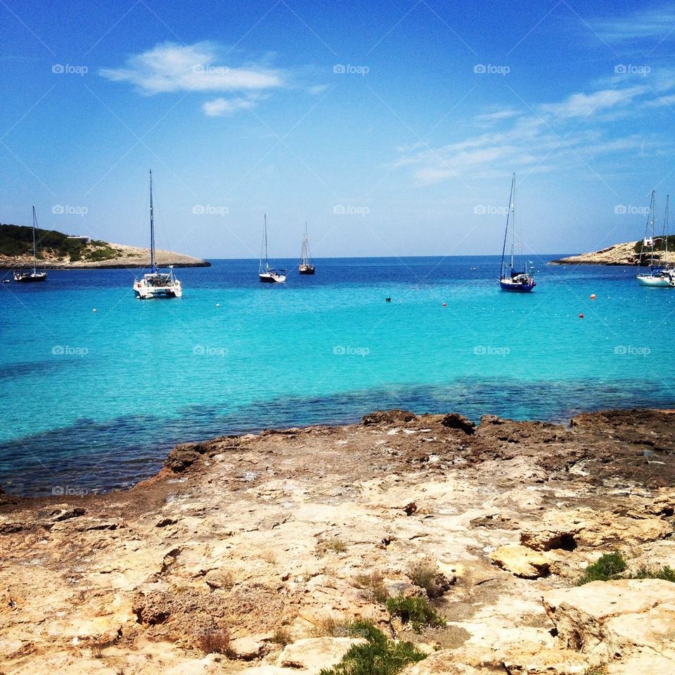Ibiza coast