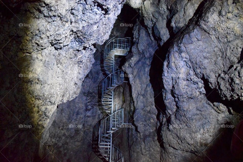 Vatnshellir lava cave Iceland 