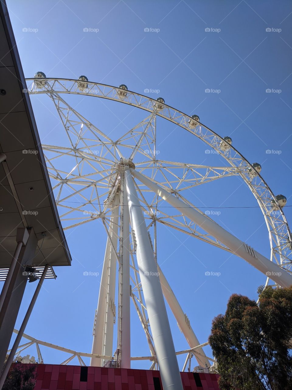 The big wheel for sightseeing