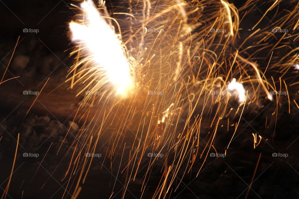 fireworks light show