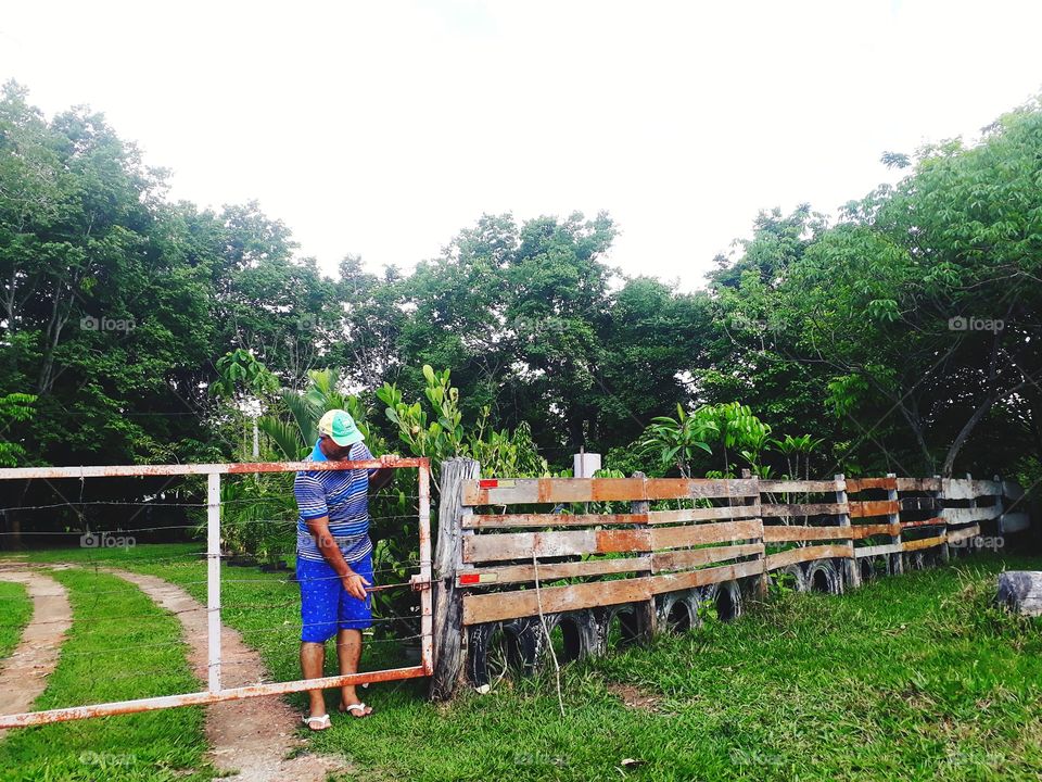 Passeio no campo domingo com  a família/ Verde e ar puro!