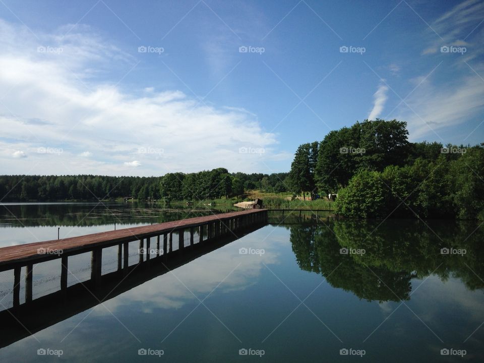 Lakeside view