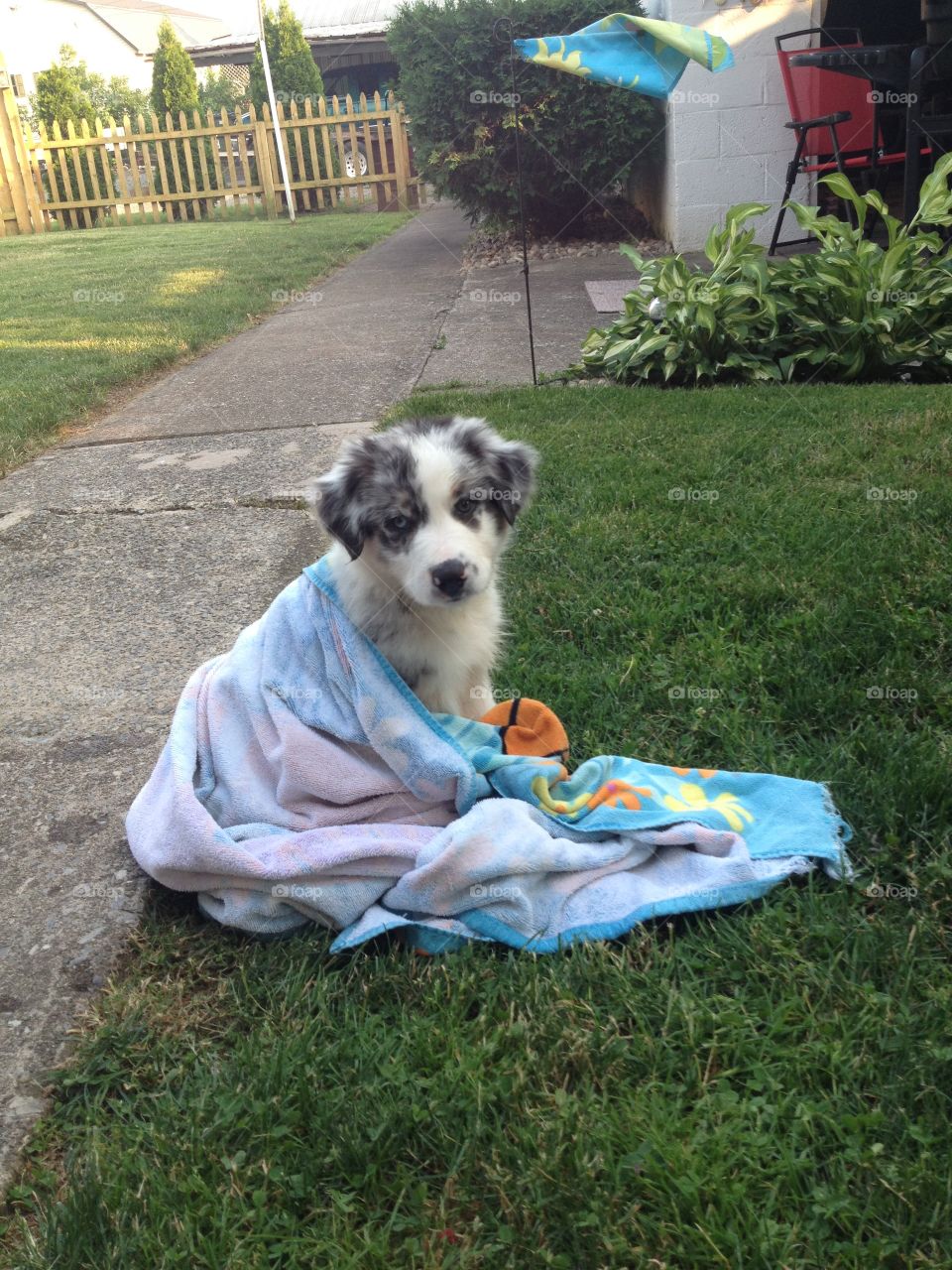 towel time after pool time
