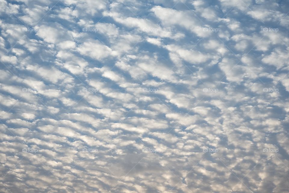 Beautiful cloud in the morning time