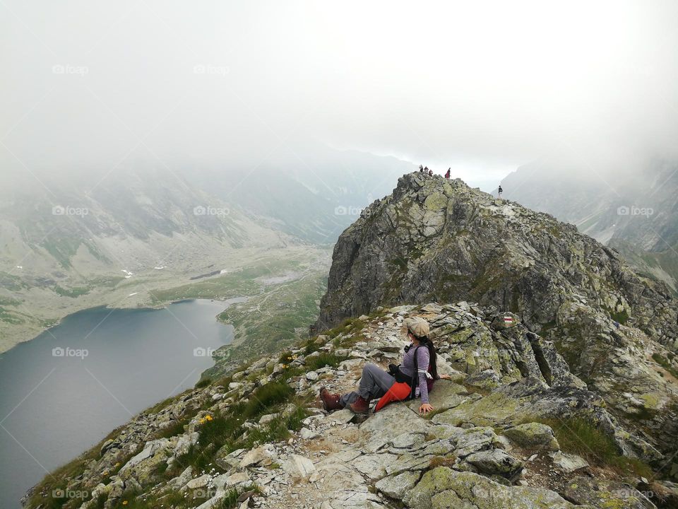 Alpine lake in Summer - Tatra series
