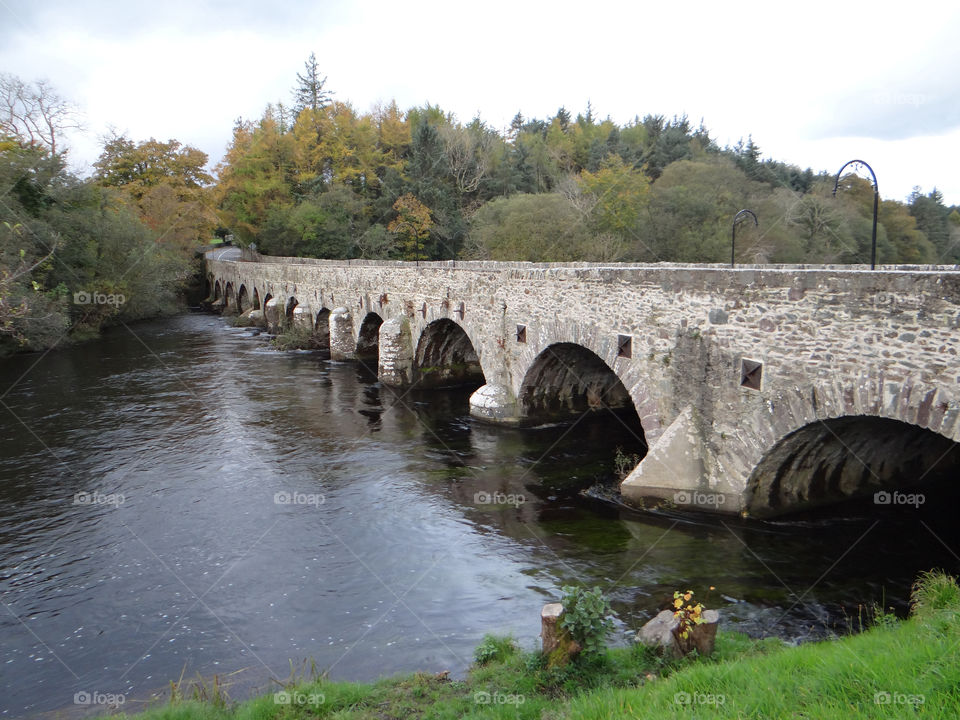 beaufort bridge ireland ireland trees water by kshapley