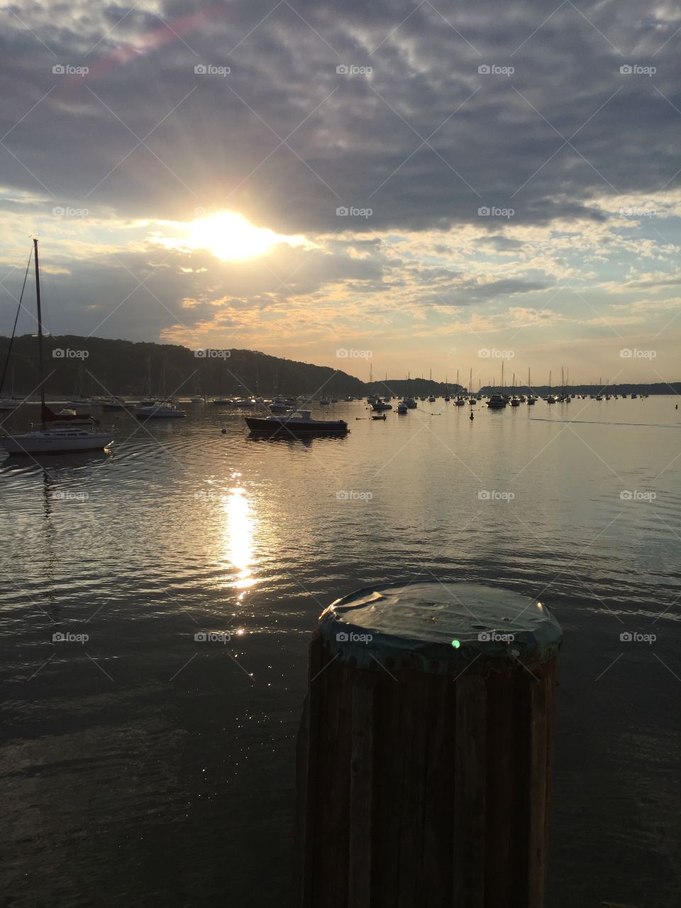 A Long Island sunset 