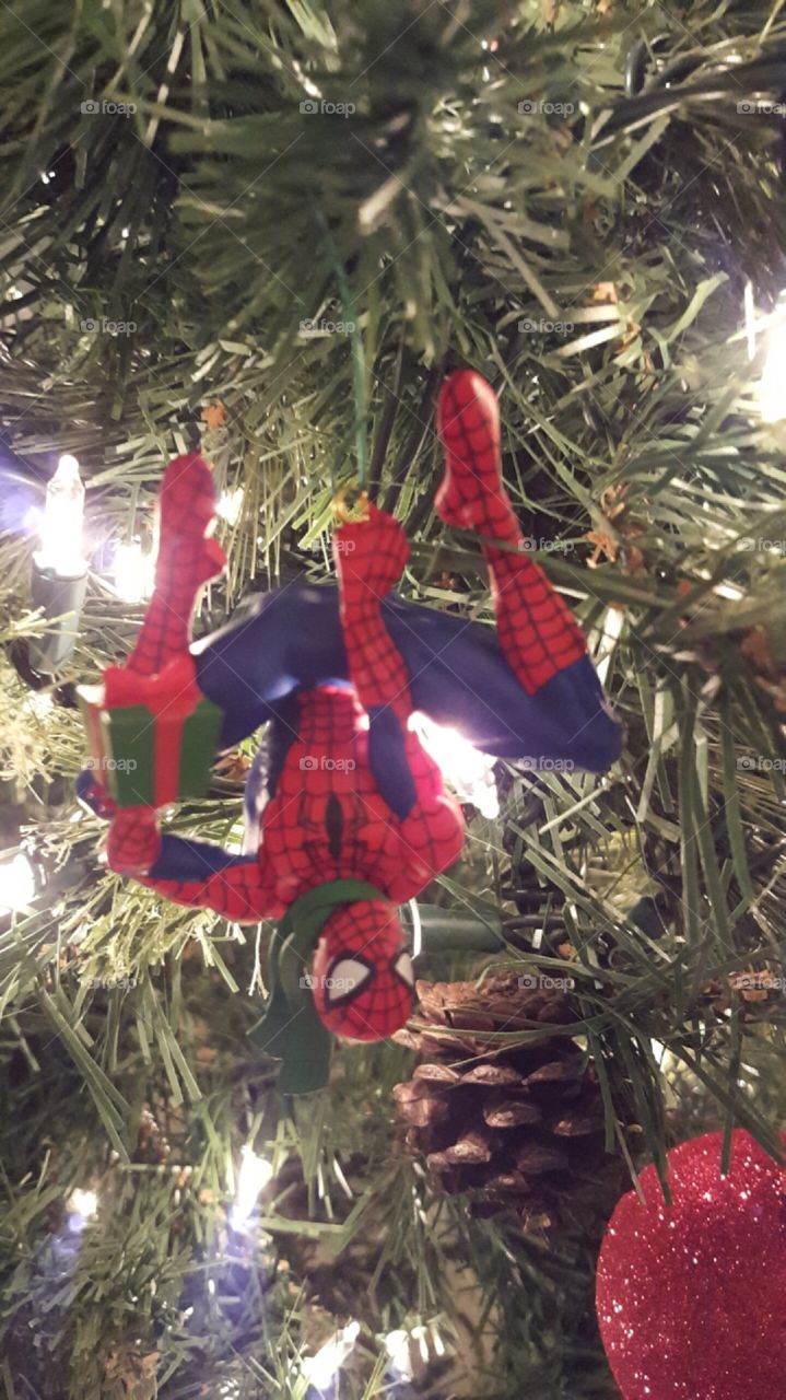 Spiderman Ornament