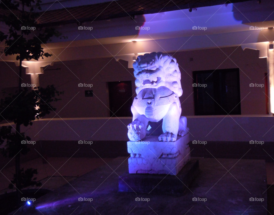 chinese statue lion staty by MagnusPm
