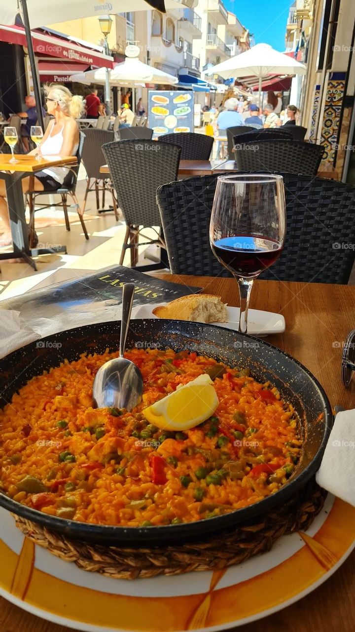 Spaghetti bolognese in Malaga