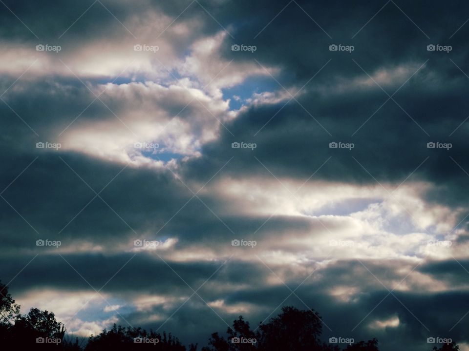 Clouds in the Sky way up High