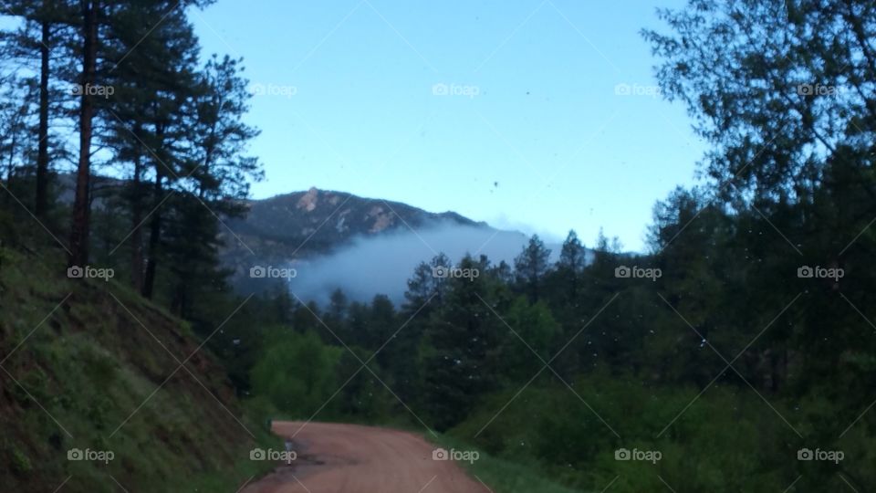 Clouds on the Mountain