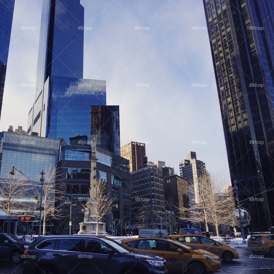 City, Skyscraper, Building, Downtown, Architecture