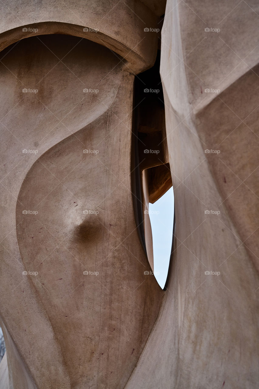 Chimney. Casa Mila.