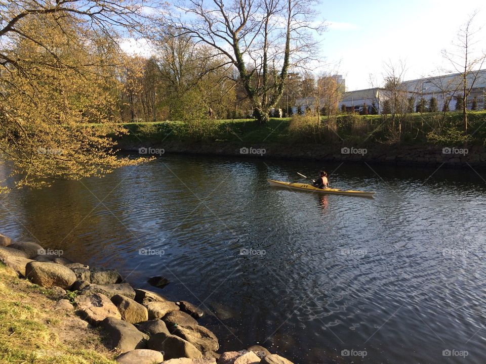 Enjoying Spring in Malmö Sweden